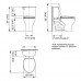 AXENT Annie 2 Piece Elongated Ultra-High Efficiency Toilet - B07FCVTZ9W